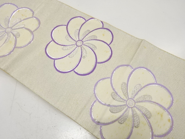 Japanese Kimono / Antique / Fukuro Obi Silk